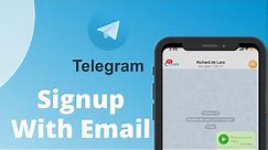 Create Telegram Account With Email | Telegram Sign up Email