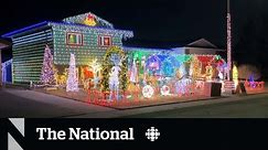 #TheMoment 135,000 Christmas lights lit up an Edmonton neighbourhood