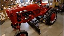 How to Attach and Use a Snow Blade on a Farmall Cub