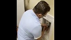 Dryer Vent is cleaned all the way through the 45 degree turn to the outside of the home. | AALPS Dryer Vent Cleaning