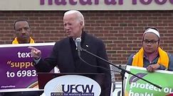 Joe Biden at Stop & Shop Rally