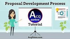 Proposal Development Process - AcqNotes