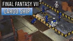 Final Fantasy 7 - Shinra Cargo Ship walkthrough (all items and chests)