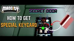 [EASY] How To Get The Boss Key Card in Mad City | Mad City | Roblox