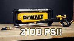 DeWalt Pressure Washer 1.2 GPM / 2100 PSI - DWPW2100 - Portability At It's Finest!