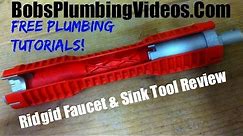 Cool Tool From Ridgid - Faucet and Sink Wrench