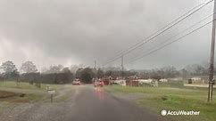 Several tornadoes reported across the South Wednesday