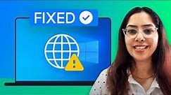 How to Fix Common Network Issues on Windows
