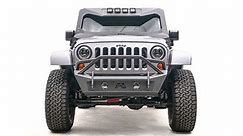 Fab Fours  Front Stubby Bumper  for 07-18 Jeep Wrangler JK