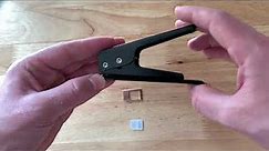 How To Use a Sim Card Cutter (From Micro Sim to Nano Sim)