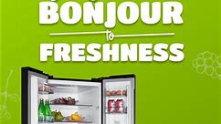 Your new favorite refrigerator is here! Say bonjour to freshness with Fujidenzo's 12 cu. ft. HD Inverter Multi-Door French Refrigerator - the newest addition to our line of impressive refrigerators. Get yours at SRP 29,998.00. #Fujidenzo #QualityAboveAll | Fujidenzo Appliances