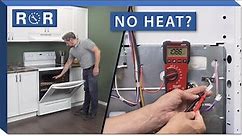 Oven Not Heating - Troubleshooting | Repair & Replace