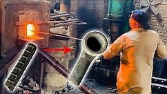 Incredible Tie Rod End Manufacturing Process in a Local Factory! #forging