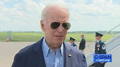 President Biden Comments to Reporters Before Leaving Kentucky