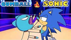 Sonic vs Gumball - Cartoon Rap Battles Z