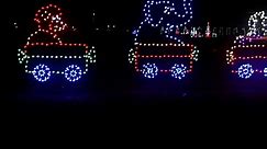 Huge drive-thru Christmas light show on South Jersey race track
