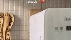 a very red mini fridge restock!! 🤭❤️ #asmr #fridgeorganization #refillday #restockasmr #foodtiktok #amazonfind #organizedhome #amazonmusthaves #kitch | Ella White