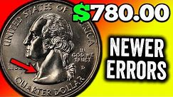 20 NEWER ERROR QUARTERS WORTH MONEY!!