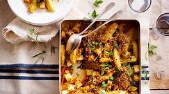 Alpro Recipe - Oven roasted potato and celeriac with herbes de provence