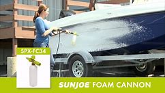 Sun Joe 1 Gal. Premium Snow Foam Pressure Washer Rated Car Wash Soap and Cleaner, Pineapple SPX-FCS1G
