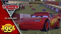 Cars 2 The Video Game (PC) - Rusteze Lightning McQueen (Cars 3 Intro) on Runway Tour
