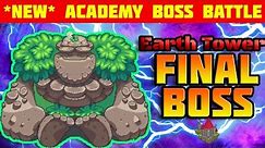 I DEFEATED the FINAL BOSS of the ACADEMY EARTH TOWER | Prodigy Math Game