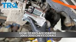 How to Replace Starter 2005-2010 Chevy Cobalt