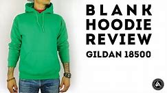 Blank Pull Over Hoodie Review Gildan Heavy Blend