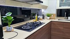 How to install Kitchen glass splashbacks\Glass Kitchen Splashback\kitchen glass wall installation