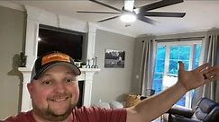Ceiling Fan Installation ￼#diy #maintenance #ceilingfan