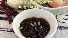 Homemade Barbecue Sauce | Sweet and spicy Barbecue sauce | Easy BBQ sauce recipe