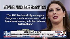 RNC Chairwoman Ronna McDaniel to step down after Super Tuesday