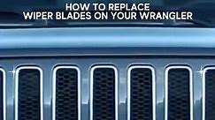 #howtotuesday Learn how to replace the wiper blades on your Jeep Wrangler. *wiper style may vary. Tune in next time Tuesday for more How To videos. What would you like to learn next? **This video is not intended to take the place of your owner’s manual. #diy #tutorial #jeepwrangler #wiperblades #howto #localbusiness #supportlocal #wrangler #jeeplife #jeeplove #jeepnation #fortsask #fortsaskatchewan | Straightline Chrysler Dodge Jeep Ram