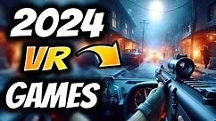 10 INSANE VR Games Coming In 2024!