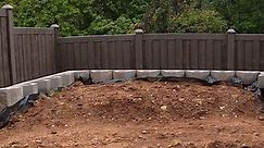 Building a pondless water feature in 24 seconds! #awgrockstars #landscape #timelapse #beforeandafter #home #garden #landscaping