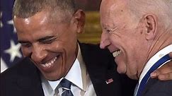 Obama gives Biden a helping hand with unique campaign event #shorts