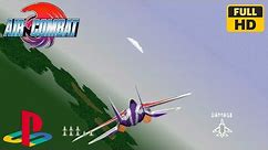 Air Combat (ace Combat 1) HD Wide l Best Games PS1 l Best Video Games Ever l Few Minutes Gameplay