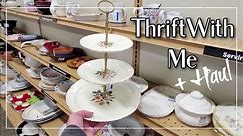 Thrift With Me + Haul ||Thrift Store Shopping, Haul & Styled Finds ||Thrifting Vintage Home Decor