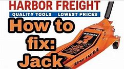 Fixing a Stuck Floor Jack Piston | DIY Repair