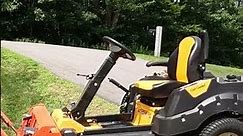 EASY MOWER DECK CLEANING WITH YOUR LOADER #shorts