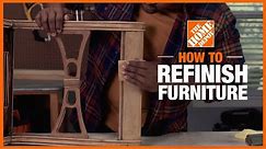 How to Refinish Furniture | Simple Wood Projects | The Home Depot
