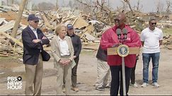 WATCH LIVE: Biden visits tornado-hit Rolling Fork, Mississippi, to address recovery efforts