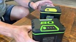 EASY Kobalt 80v Battery Replacement with Greenworks Pro 80 Volt 2.0Ah