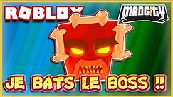 JE BATS LE BOSS !! | Roblox Mad City