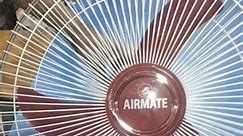 *Model: AIRMATE Net 16" Fan *Fan Type: Net fan *Size: 16 inches *Power Source: Electric *Power Consumption: 50 Watts *Speed Settings: Use Regulatore speed options (Low, Medium, High) *100% Copper Motor *Control Options: Push-button controls *Timer Function: No, with adjustable timer settings *Material: Durable plastic construction *Color Options: Available in multiple colors *Weight: 3.6 Kg *RPM 1300 *Cool Air *Frequency : 50Hz *Blate 3 & 5 *Warranty: 1 Years warranty included #Airmate #airmatef