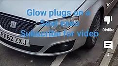 glow plugs seat exeo 2012