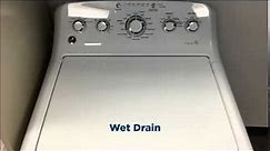 GTW460 washer sounds - wet drain