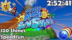 [Former WR] 120 Shines in 2:52:41 ~ Super Mario Sunshine Speedrun