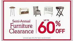 Pier 1 Imports Semi-Annual Furniture Clearance TV Spot, 'Refresh Your Whole House'