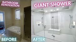 GIANT Shower Renovation - Master Bathroom Remodel
